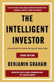 Buy The Intelligent Investor Third Edition : The Definitive Book On Value Investing