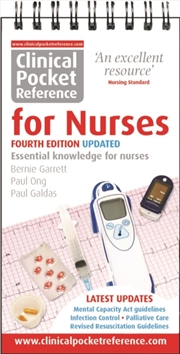 Buy Clinical Pocket Reference For Nurses