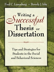 Buy Writing A Successful Thesis Or Dissertation : Tips And Strategies For Students In The Social And Beh