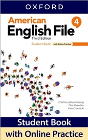 Buy American English File: Level 4: Student Book With Online Practice
