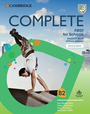 Buy Complete First For Schools Student's Book Without Answers With Online Practice