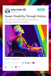 Buy Queer Disability Through History : The Queer And Disabled Movements Through Their Personalities