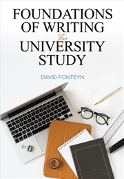 Buy Foundations Of Writing For University Study