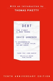 Buy Debt, 10th Anniversary Edition : The First 5,000 Years, Updated And Expanded