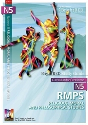 Buy Brightred Study Guide National 5 Rmps (Religious, Moral And Philosophical Studies)