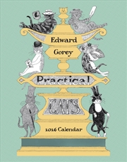 Buy Edward Gorey: Practical Cats 2026 Mini Wall Calendar