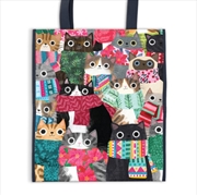 Buy Wintry Cats Reusable Shopping Bag