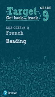Buy Target Grade 9 Reading Aqa Gcse (9-1) French Workbook