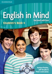 Buy English In Mind Level 4 Student's Book With Dvd-Rom