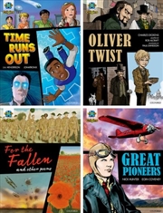 Buy Project X Origins Graphic Texts: Dark Red+ Book Band, Oxford Level 20: Mixed Pack Of 4