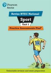 Buy Pearson Revise Btec National Sport Practice Assessments Plus U1 - For 2025 Exams