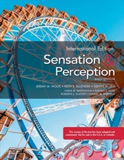 Buy Sensation And Perception