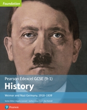 Buy Edexcel Gcse (9-1) History Foundation Weimar And Nazi Germany, 1918–39 Student Book