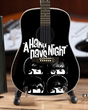 Buy Fab Four A Hard Day's Night Tribute Mini Acoustic Guitar Radio Days Replica Collectible FF-002