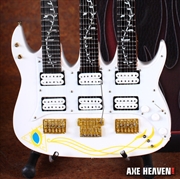 Buy Steve Vai Signature JEM Triple-Neck W/ Seeing Eye Pyramid Mini Guitar Replica Collectible SV-202