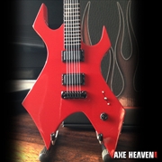 Buy Mick Thomson Red Signature Warlock Hate Mini Guitar Replica Collectible MT-506