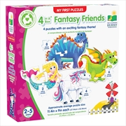 Buy My First Puzzle Sets 4-In-A-Box Puzzles - Fantasy Friends