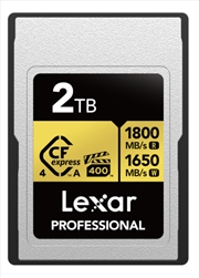 Buy 2Tb - Cfexpress 4.0 Type A Professional Gold Series, Up To 1800Mb/S Read, 1650Mb/S Write