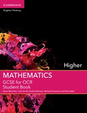 Buy Gcse Mathematics For Ocr Highe