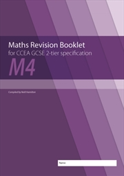Buy Maths Revision Booklet M4 For