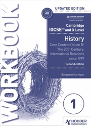 Buy History Workbook 1 Core Conten