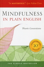 Buy Mindfulness In Plain English