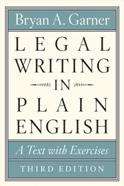 Buy Legal Writing In Plain English