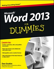 Buy Word 2013 For Dummies