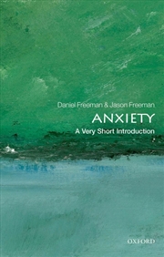 Buy Anxiety A Very Short Introduct