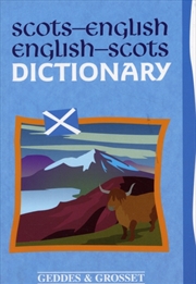 Buy Scots English Dictionary Ged
