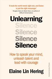 Buy Unlearning Silence