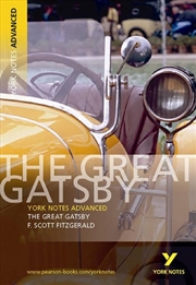 Buy York Notes Great Gatsby
