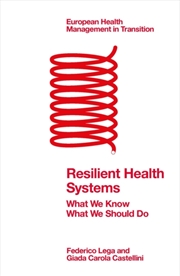 Buy Resilient Health Systems