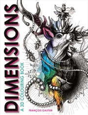 Buy Dimensions 3d Colouring Book