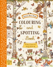 Buy Brown Bear Wood Colouring & Sp
