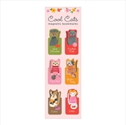 Buy Cool Cats Magnetic Bookmarks