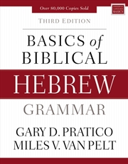 Buy Basics Of Biblical Hebrew Gram