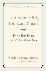 Buy Too Soon Old,Too Late Smart