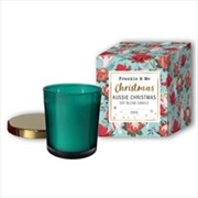 Buy Candle Bxd Christmas 295G Metal Lid Scented Green