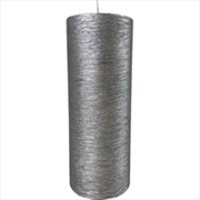 Buy Candle Pillr Christmas 18Cm Wire Silver