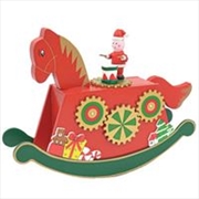 Buy Wooden Music Dec Rocking Horse H17Cm