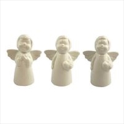 Buy Christmas Dec Ceramic Angels White (SENT AT RANDOM)