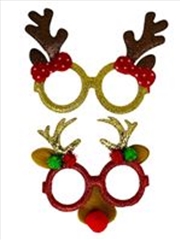 Buy Christmas Glasses Glitter Character (SENT AT RANDOM)