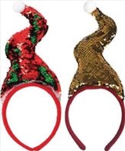 Buy Reversible Sequin Elf Headband (SENT AT RANDOM)