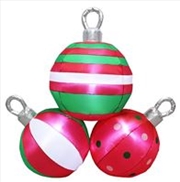 Buy Christmas Inflatable Baubles 155Cm