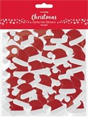 Buy Christmas Snta Hat Sticker 45Pk