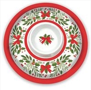 Buy Christmas Melamine Chip N Dip Traditional