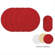 Buy Placemat Coaster 8Pk Christmas Glitter (SENT AT RANDOM)