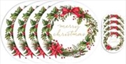 Buy Christmas Foliage Placemat Coaster 8Pk