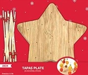 Buy Christmas Star Tapas Plate